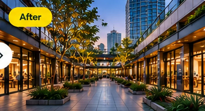 Activated retail and dining destination